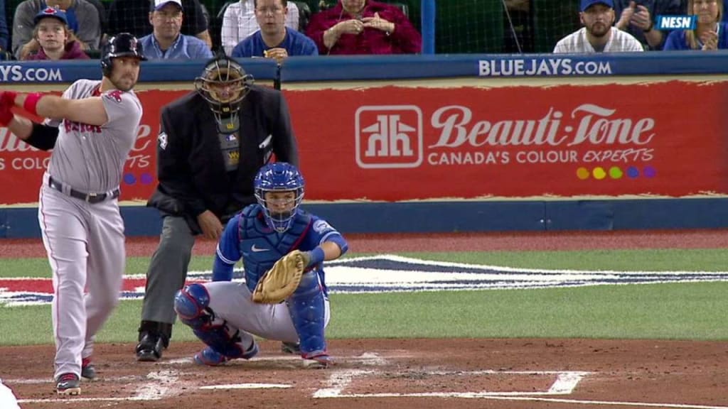Shaw's RBI ground-rule double