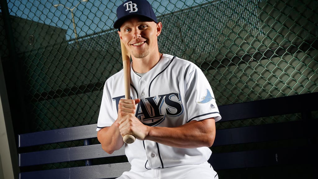 Brandon Guyer's second child, Camden, was born on Monday. (Getty)