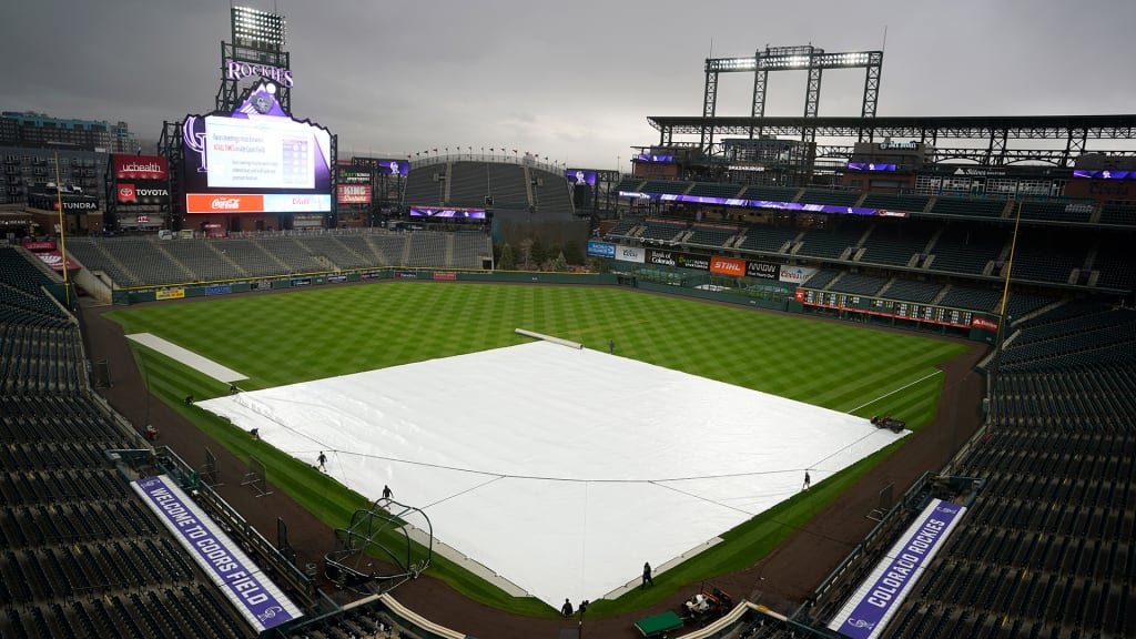 Rockies' game vs. Pirates postponed Monday because of weather