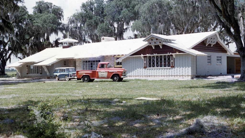 Mancini Packing Company HQ in Zolfo Springs, Florida, late 1950s.