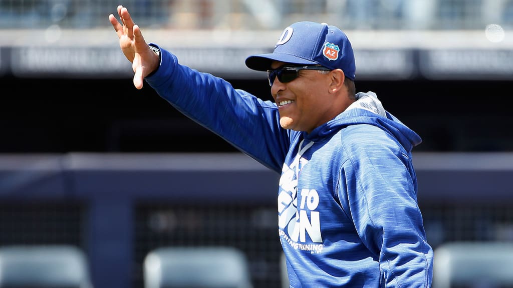 "For me personally, I don't see that for myself," Dave Roberts said about using the iPad Pro during games. (AP)