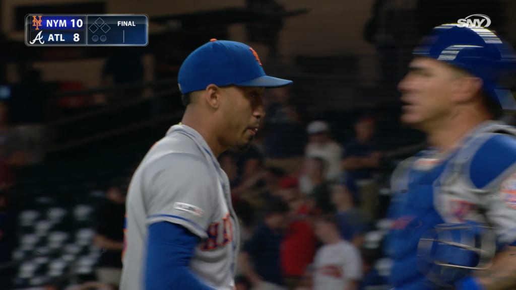 Pete Alonso Celebrates 39th HR of Rookie Season - Mets History