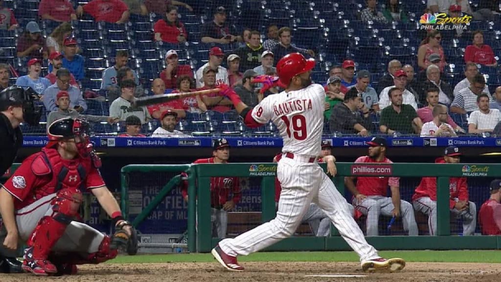 Santana, Bautista lead Phils past Nats