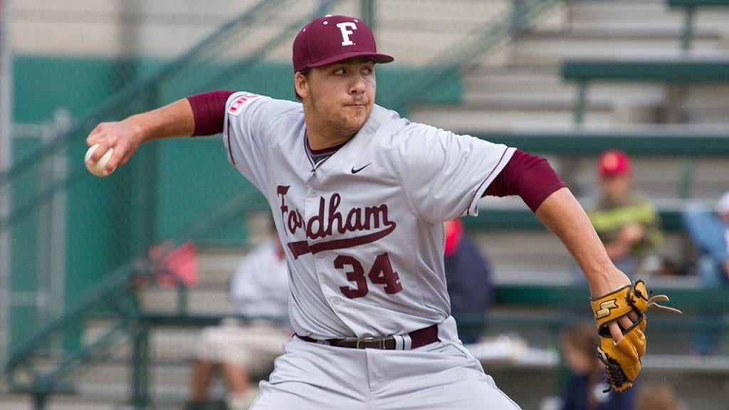 Greg Weissert made 14 starts for the Rams in his junior season. (Fordham University Photo)