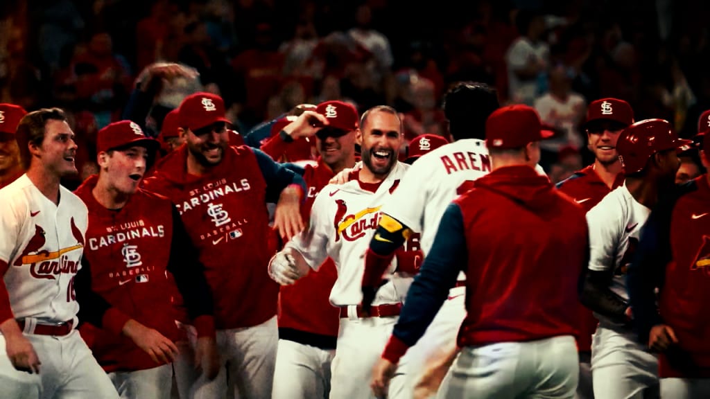 Celebrating the 2011 St Louis Cardinals