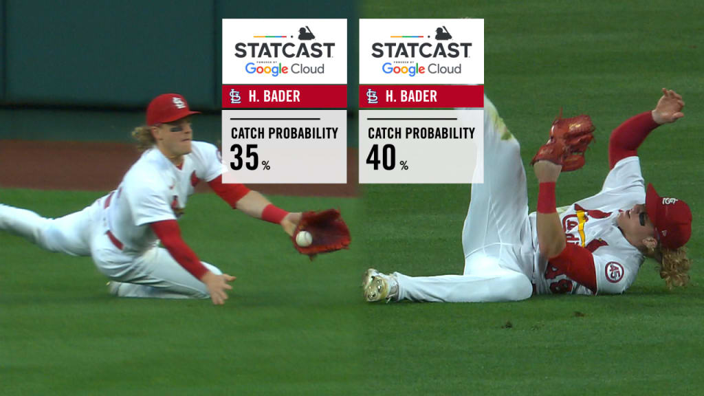 Harrison Bader's great defense