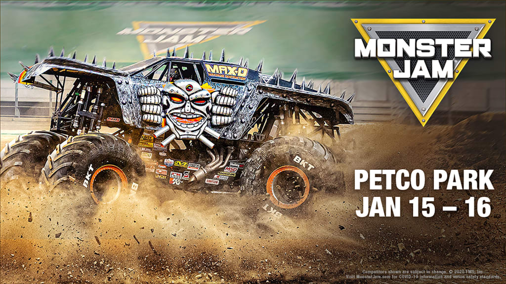 Monster Jam roars back to Petco Park