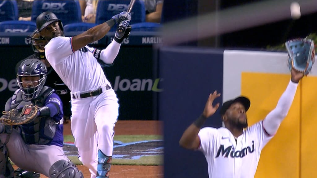 New Marlins OF Starling Marte hits home run IN DEBUT that leads to win! 