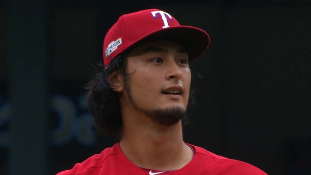 Yu Darvish (Rangers), OCTOBER 5, 2012 - MLB : Yu Darvish of the Texas  Rangers in the seventh inning during the American League Wild Card Playoff  game against the Baltimore Orioles at