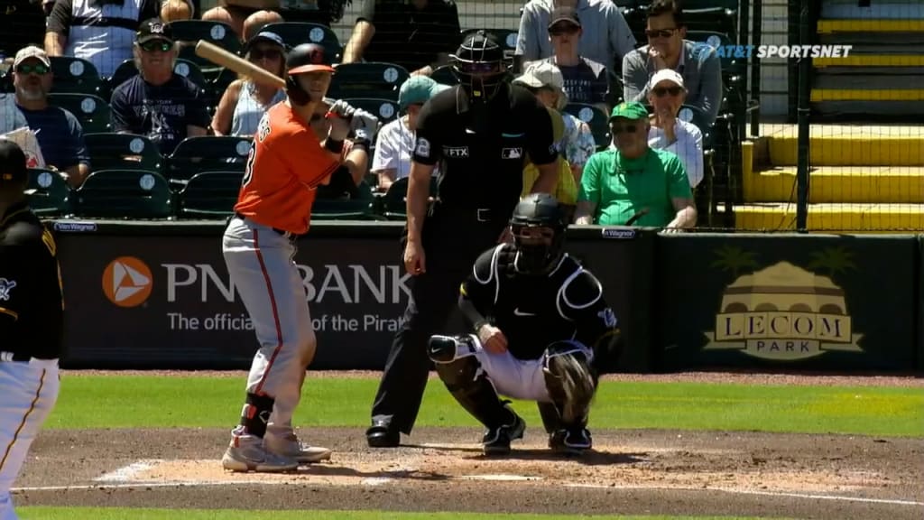 Kyle Stowers records first career hit and RBI in MLB debut