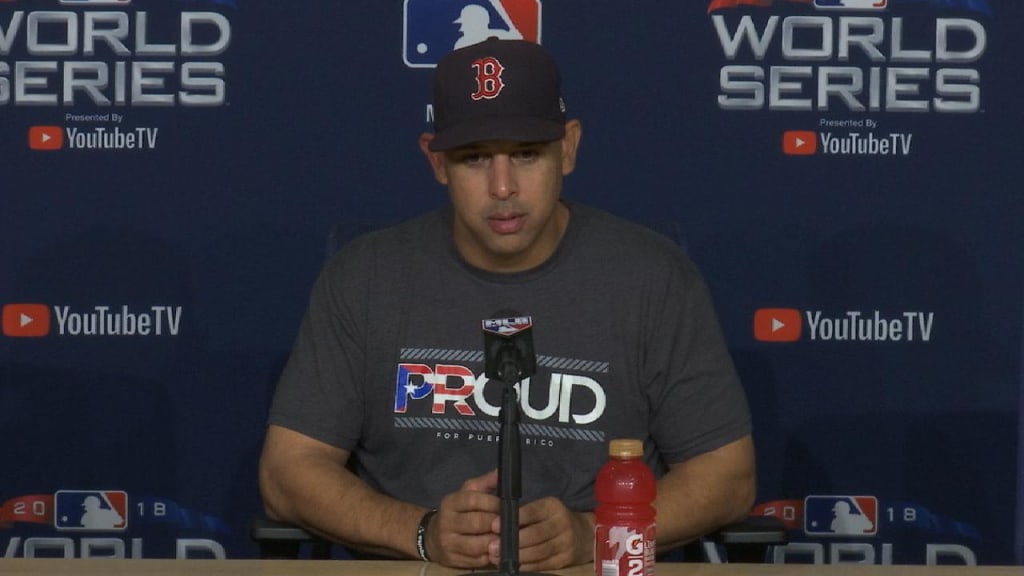 Cora on World Series Game 4 win