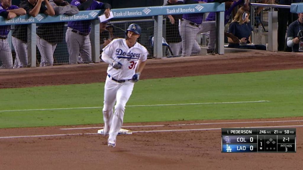 Joc Pederson homers twice in Dodgers' win