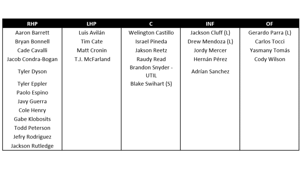 A look at the 2021 Washington Nationals roster