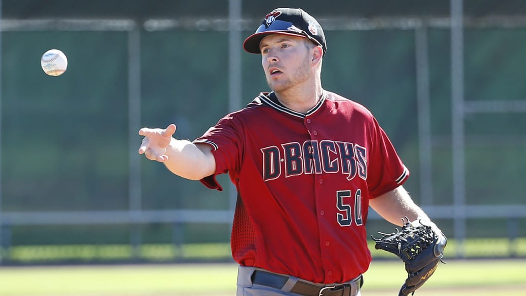 Evan Marshall suffered a near fatal injury last year when he was struck in the head by a line drive while pitching for Triple-A Reno.