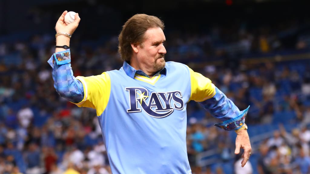 Wade Boggs attends bobblehead night at Trop