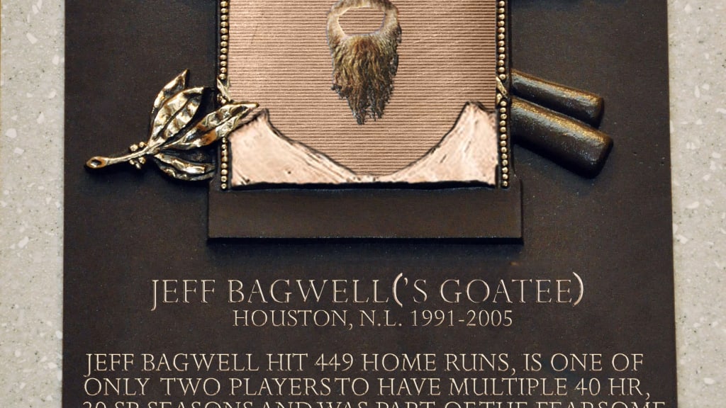 Play Ball on X: #TBT: Jeff Bagwell sporting a glorious goatee. #HOF2017   / X