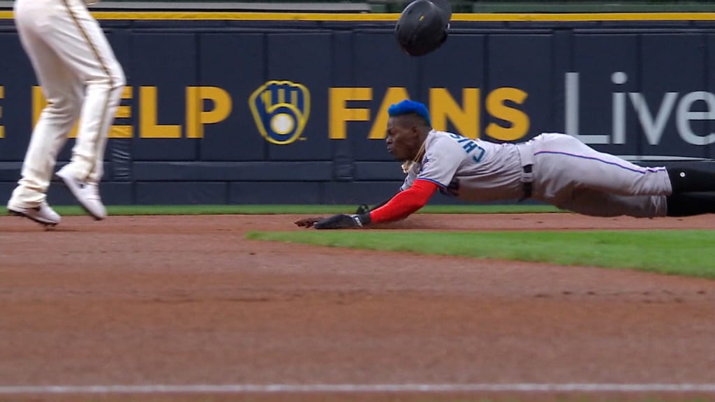 Marlins' Jazz Chisholm is winning fans over with his energetic personality  and play - The Athletic