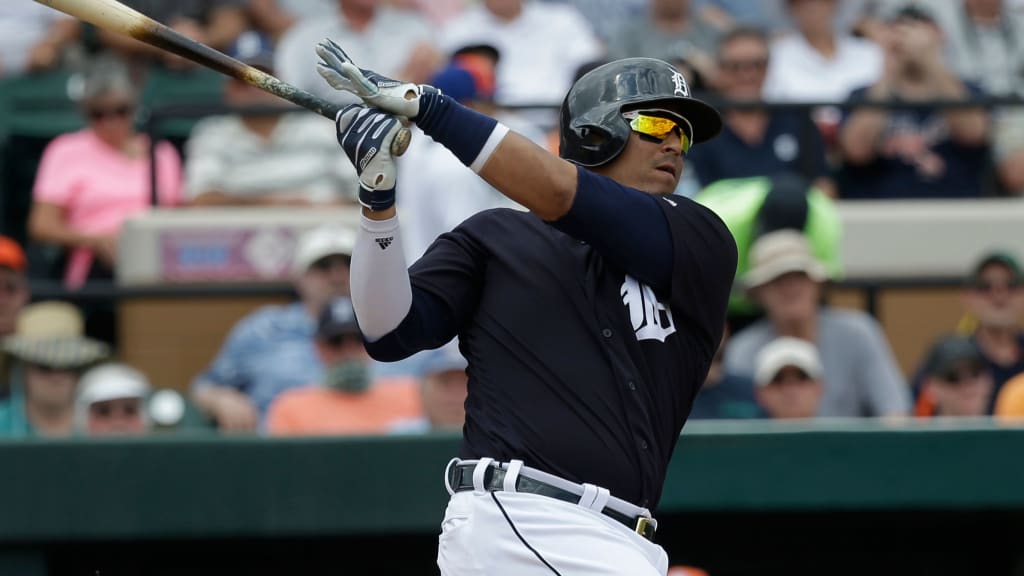 Victor Martinez hit a two-run homer in a Minor League game on Saturday. (AP)