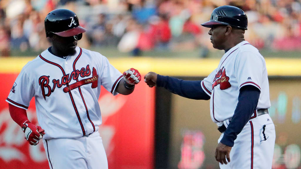 Terry Pendleton moved from first-base coach to bench coach after Fredi Gonzalez was dismissed. (AP)