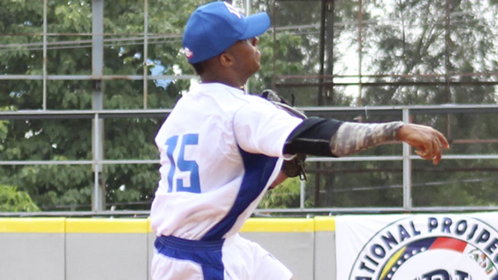 Wander Samuel Franco, 15, is one of the top 2017-18 international prospects. (International Prospect League)