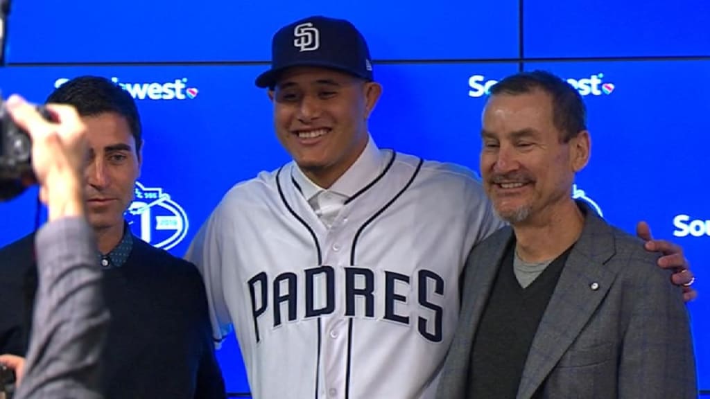 Manny Machado news conference Padres