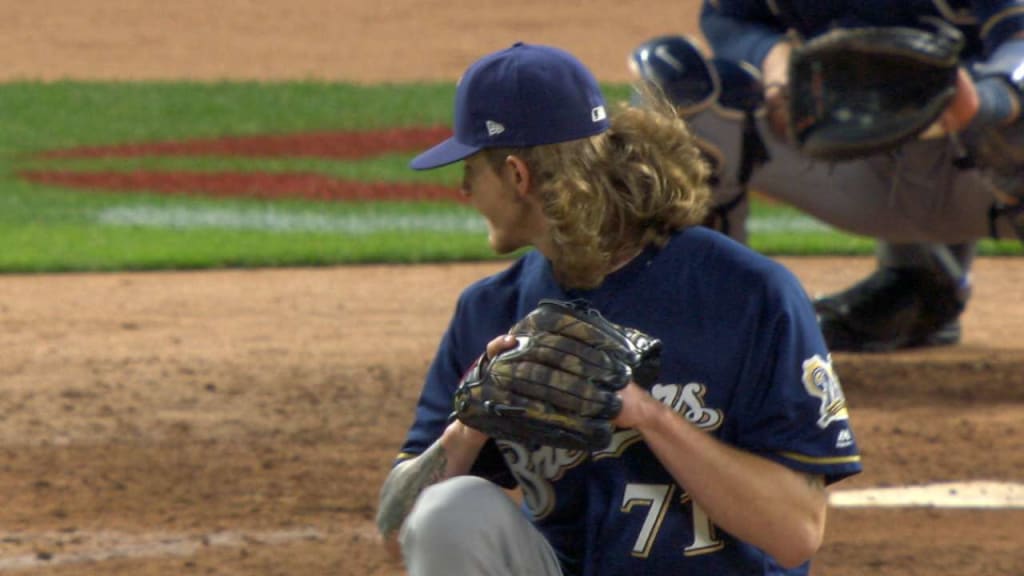 Hader punches out 6