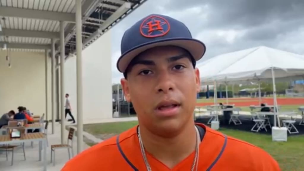 J.C. Correa on working as catcher