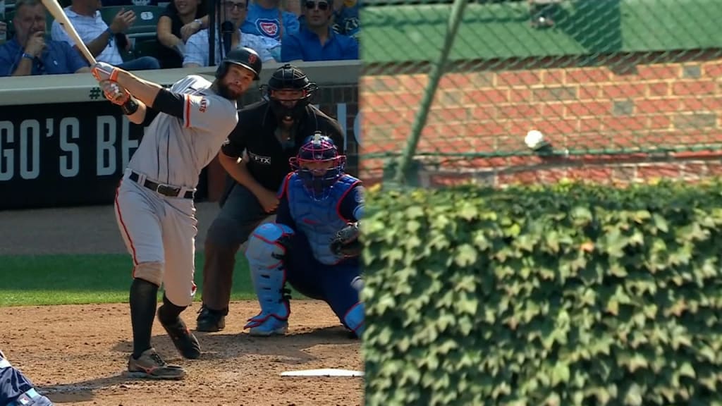 Why Giants' Brandon Belt anointed himself team captain with a taped-on 'C'  vs. Cubs