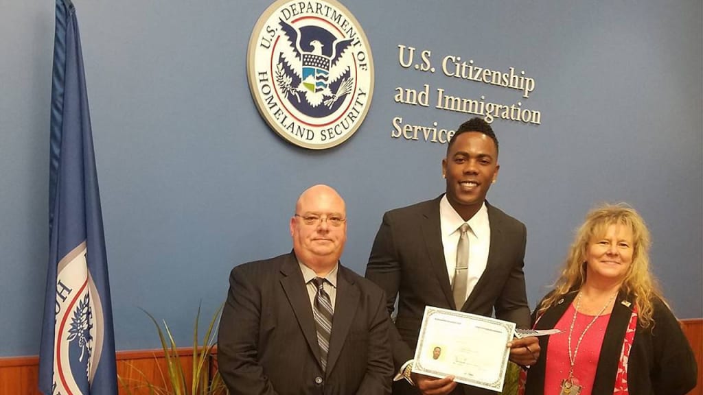 Aroldis Chapman defected from Cuba in July 2009 and began seeking citizenship last season. (Aroldis Chapman/Instagram)
