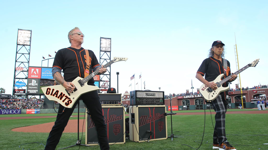 Watch Metallica perform at S.F. Giants game ahead of BottleRock