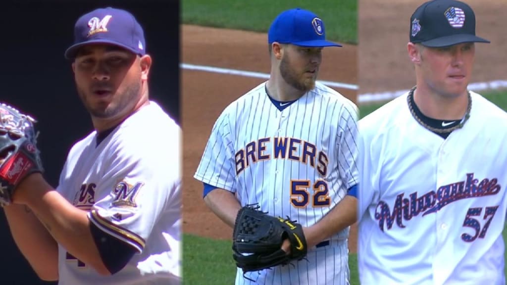 Brewers have bevy of pitching