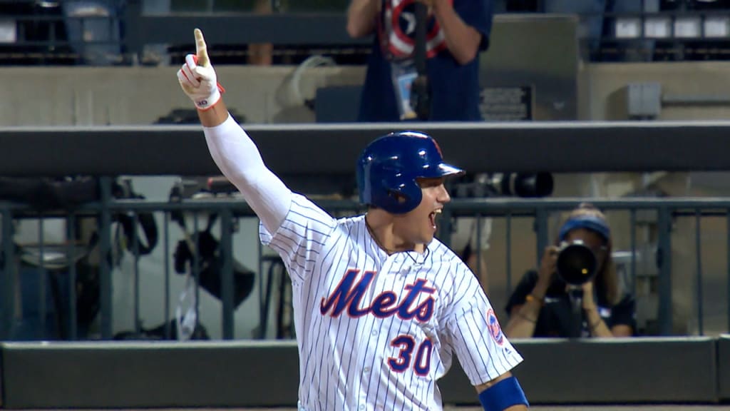 Michael Conforto, Todd Frazier, NY Mets rally vs Washington Nationals