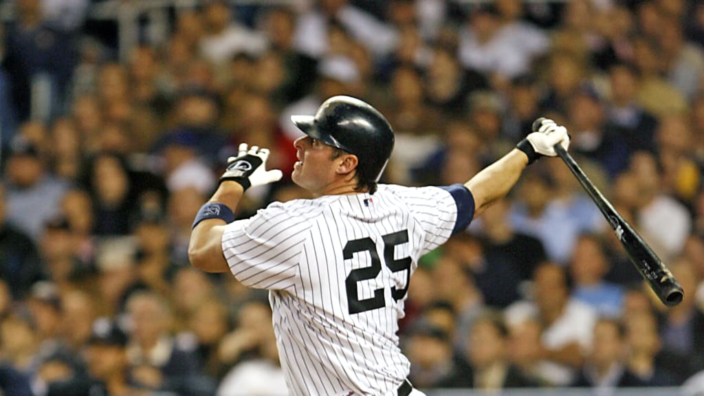 Jason Giambi 2004 Fleer Authentix Ballpark Classics Jersey New York Yankees