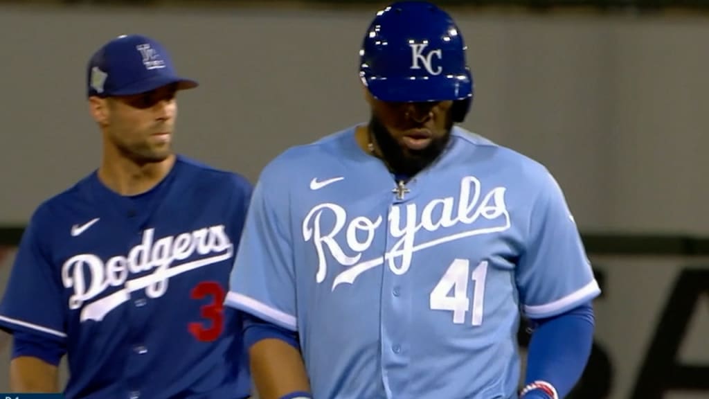 Small changes to Royals uniforms: Solid blue hat with powder blue