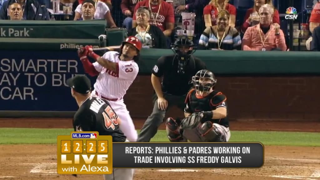 Phillies trade SS Freddy Galvis to Padres