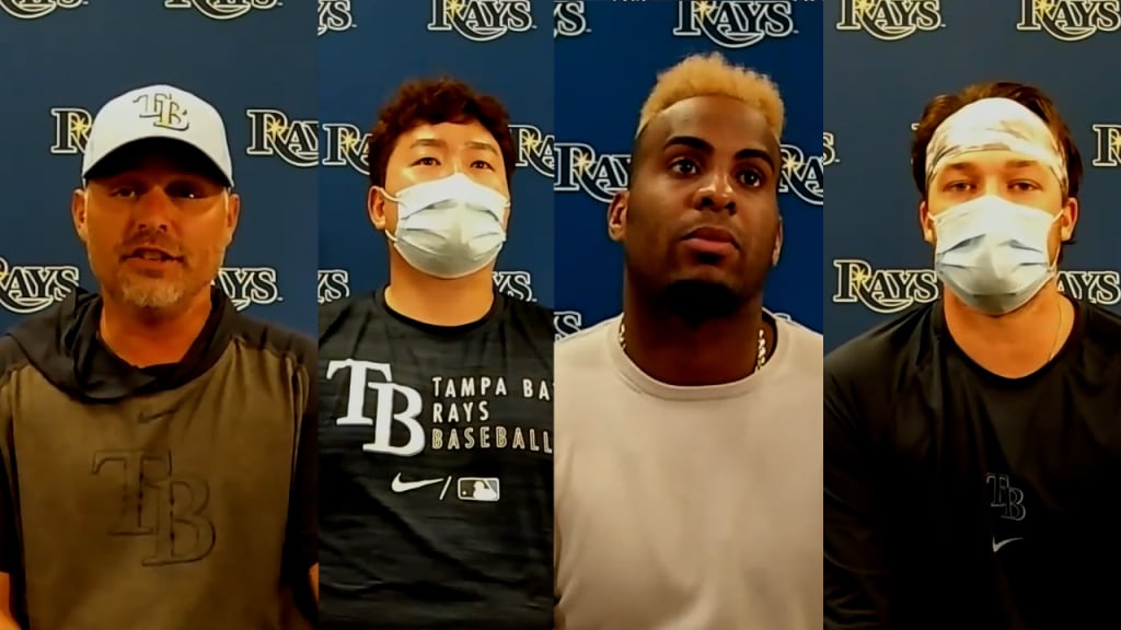 Rays on offseason work, roles