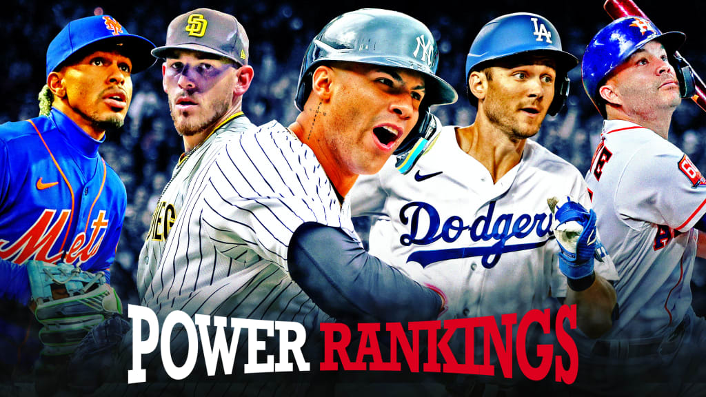 MLB New Year's Power Rankings 2023