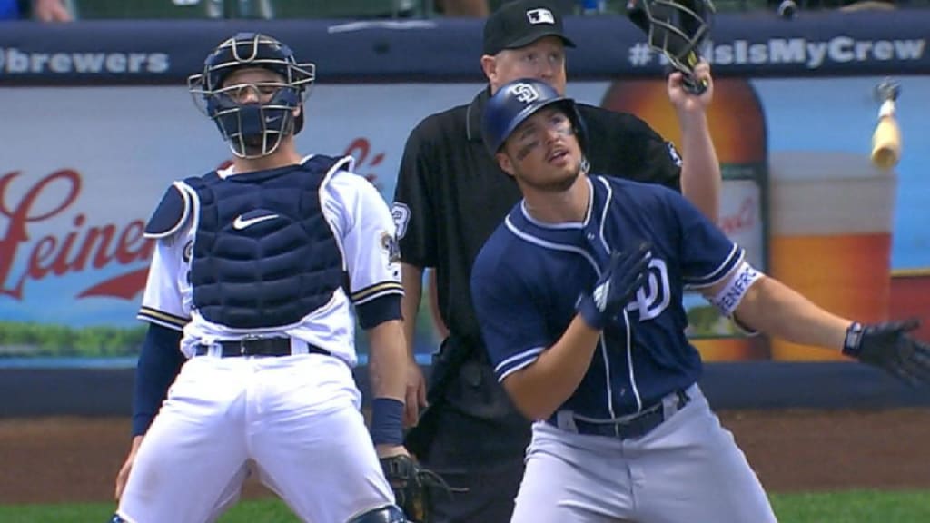 Hunter Renfroe starts pivotal play at the plate vs. Nationals