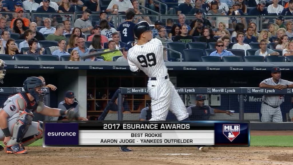 Aaron Judge wins MLB Award for Best Rookie