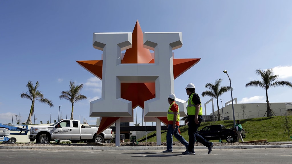 Photo: Houston Astros Spring Training in West Palm Beach, Florida