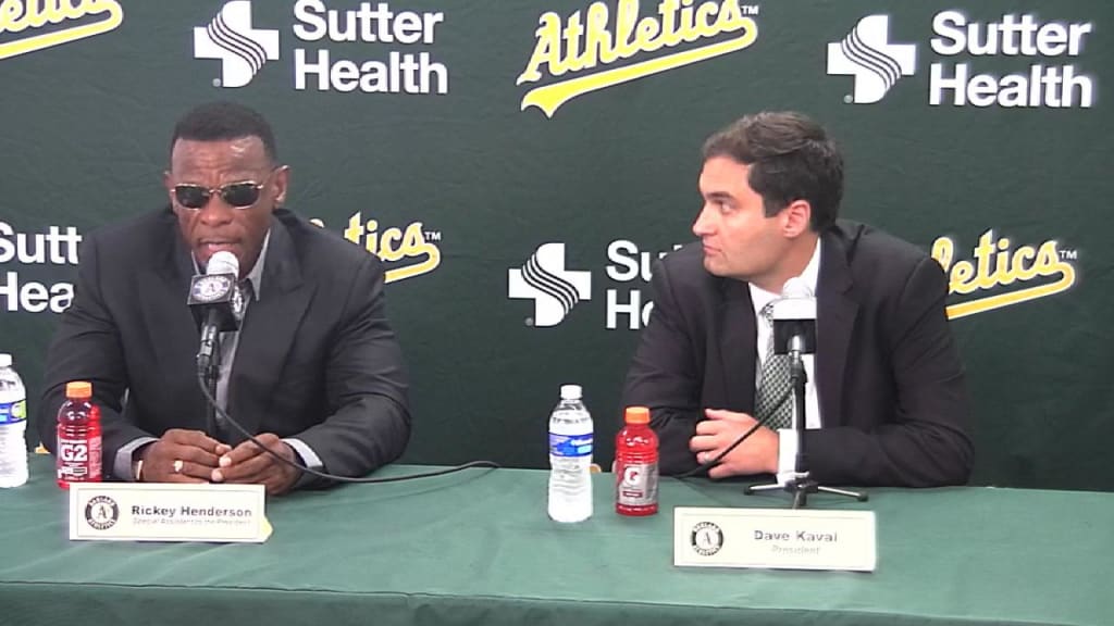 Athletics to honor Rickey Henderson by naming Coliseum field