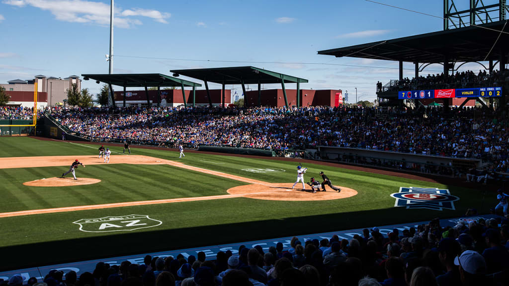 The Cubs open their home Cactus League schedule on Feb. 24 vs. the Rangers. (Getty)