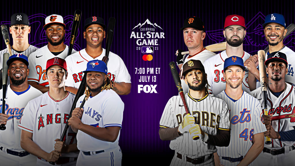 2021 MLB All-Stars by position