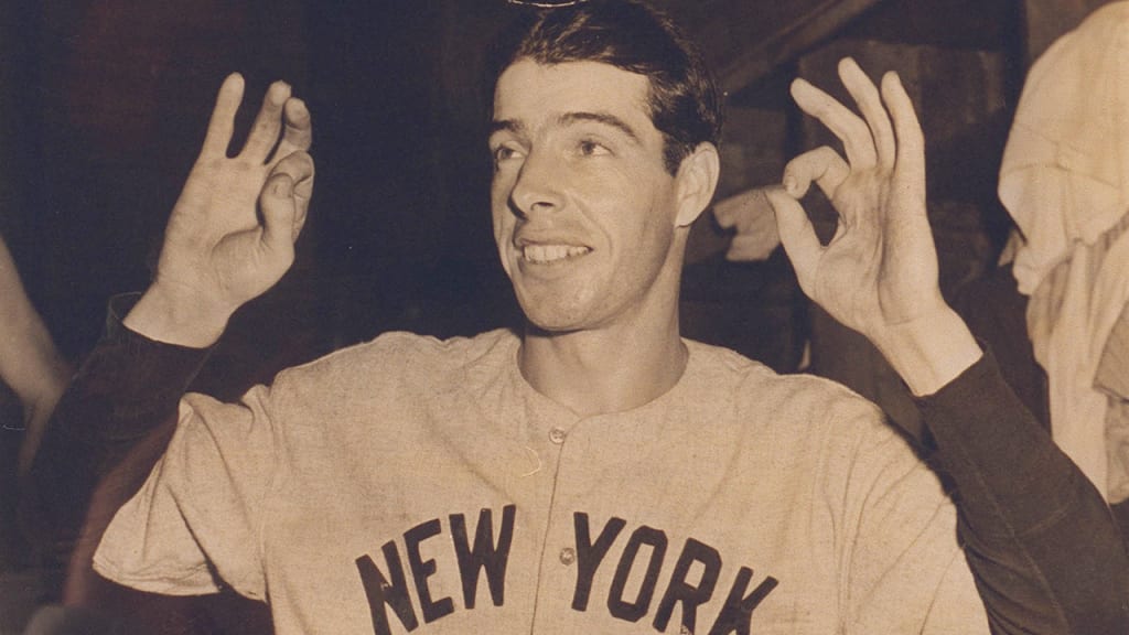 Joe DiMaggio went 3-for-5, including a single in the come-from-behind ninth inning. (Getty)