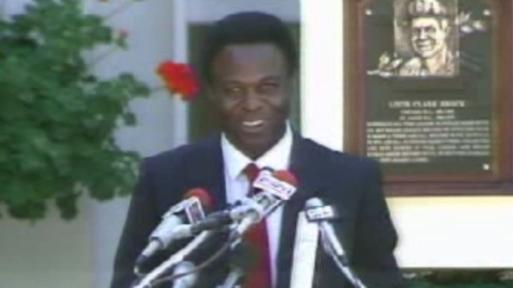 Lou Brock and Hoyt Wilhelm elected to the Hall of Fame