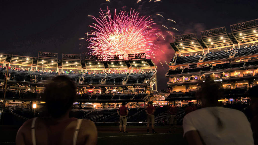 Fireworks Washington Nationals