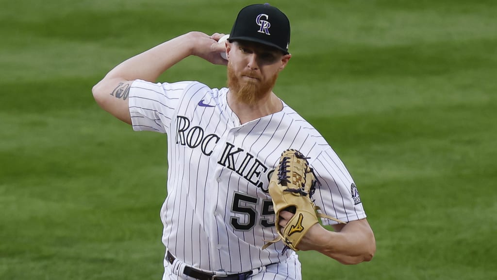 Colorado Rockies Game-Used Jon Gray Jersey