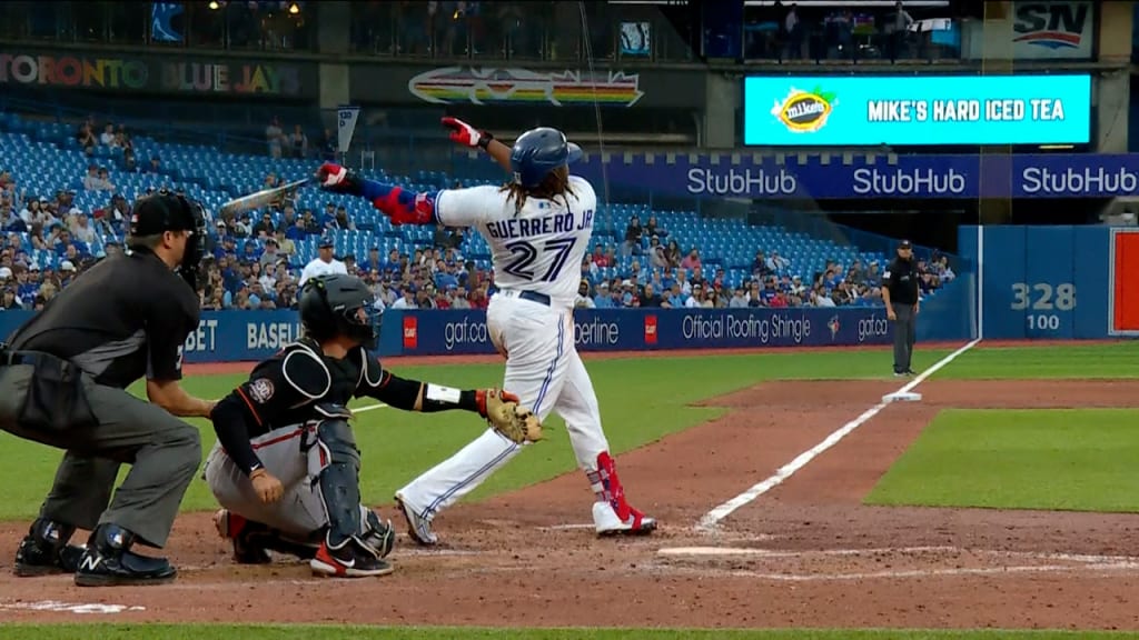 Guerrero homers, hits winning single in 10th, Jays top O's - WTOP News