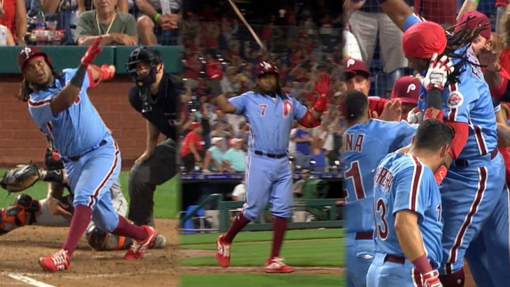 Maikel Franco's walk-off homer gives Phillies win over Marlins to hold first place in NL East