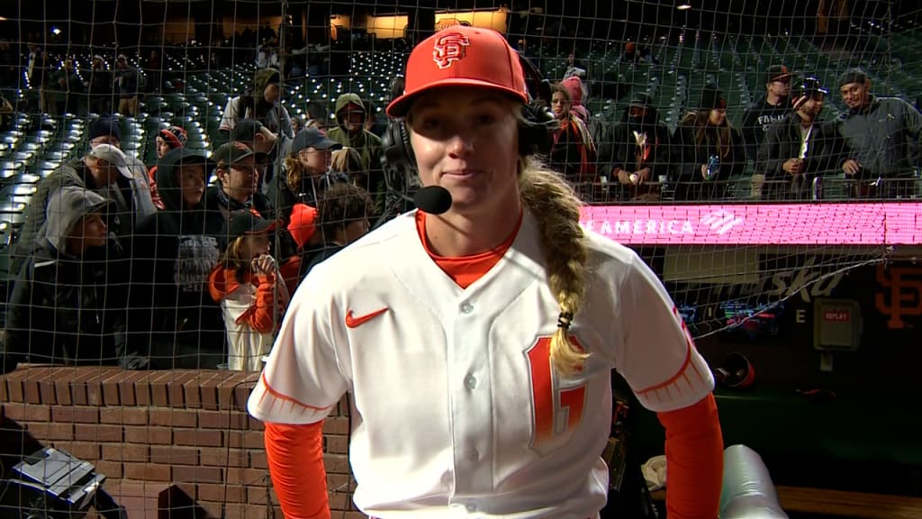 Giants assistant Alyssa Nakken becomes first woman to coach on-field in MLB  history
